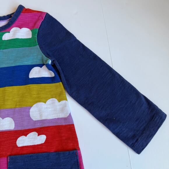 Mini Boden Rainbow Cloud Dress 3-4Y - Picture 5 of 9